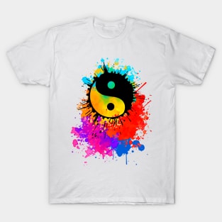 Yin Yang Watercolor T-Shirt